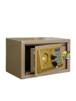 Сейф 20*30*20см золото FD200 L3001G