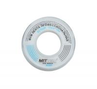 Фум лента профессиональная для воды 12мм*12м «MITTSU» М2502 (1*10)(1*500)