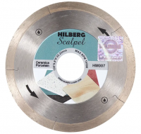 Алмазный диск по керамограниту 105*22.23*6*0.8мм ультратонкий Scalpel Hilberg HM007