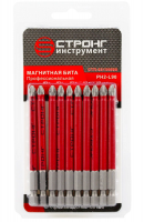 Бита для шуруповерта магнитная PH2*90мм (10шт.) Econom Strong СТП-93100090